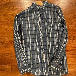 Replay Mens shirt blue check Size M